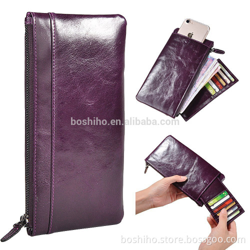 2016 genuine cowhide leather wallet